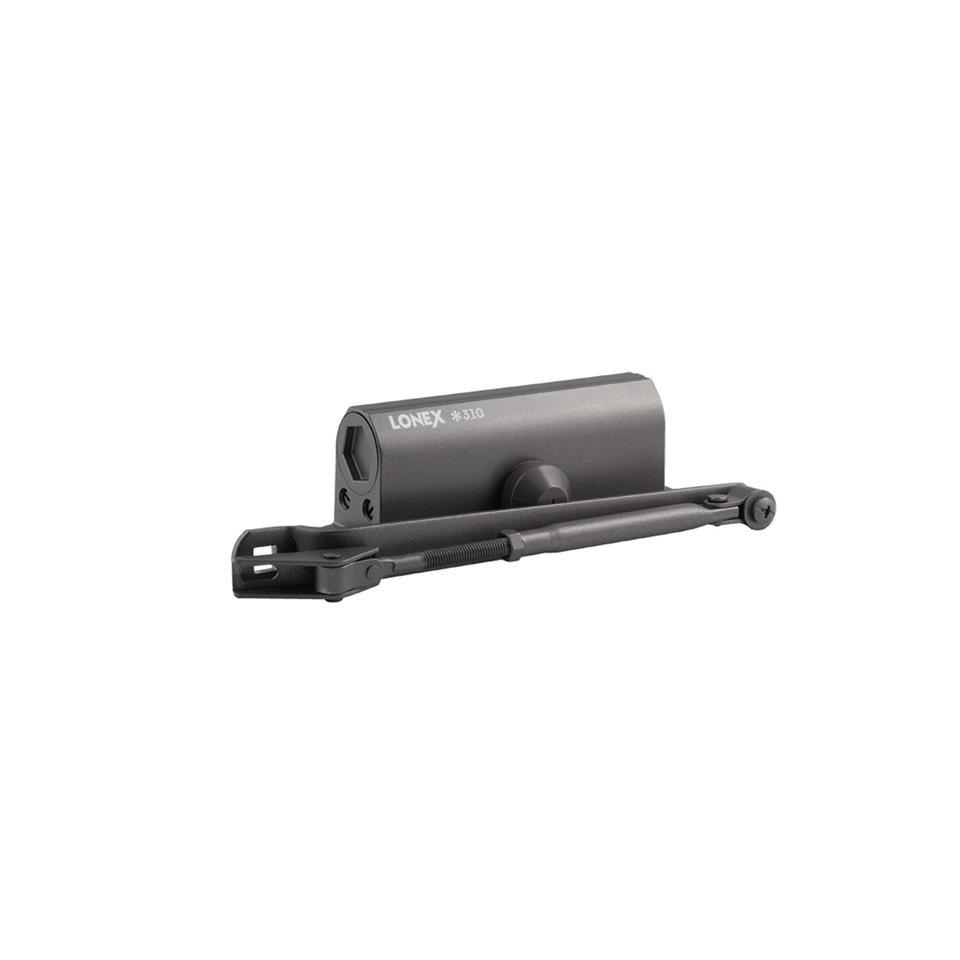Доводчик дверной Lonex 310, для дверей 15 - 60 кг, графит